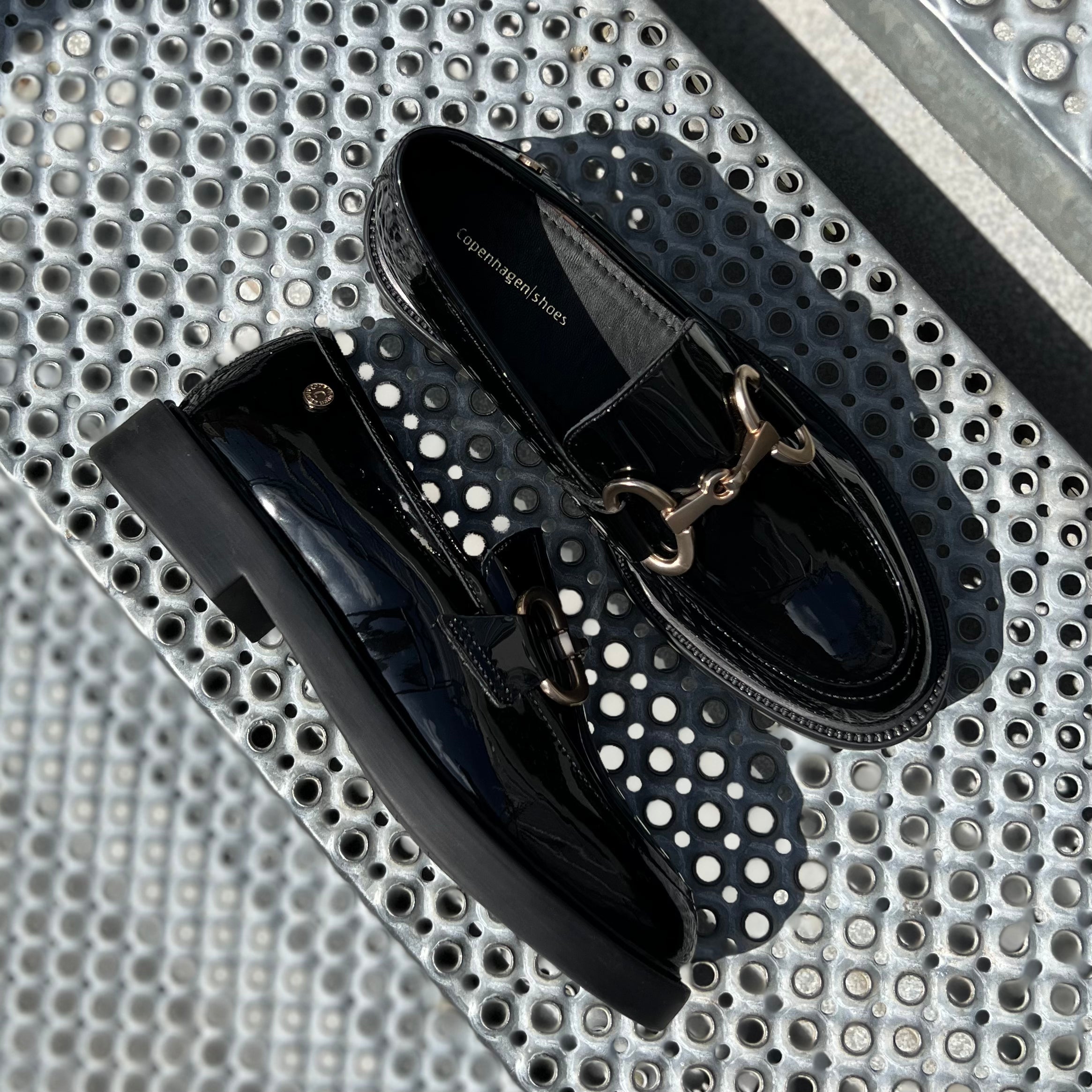 COPENHAGEN SHOES - LOAFERS - AWAKE - BLACK PATENT