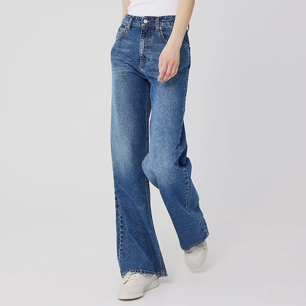 GLOBAL FUNK - JEANS - AMARILLO - RETRO BLUE