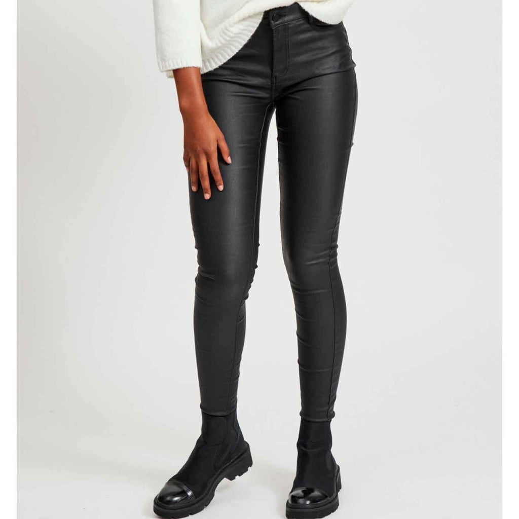 VILA - JEANS - COMMIT - COATED SORT